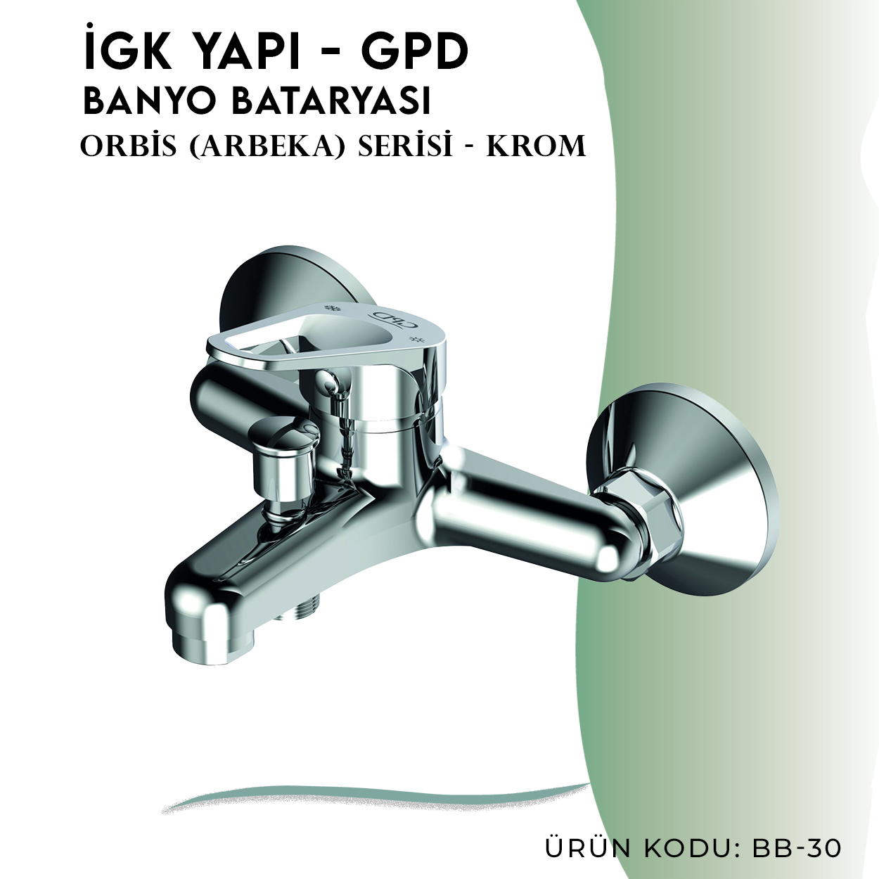 İGK YAPI - GPD Orbis Banyo Bataryası (BB30) - Resim 3