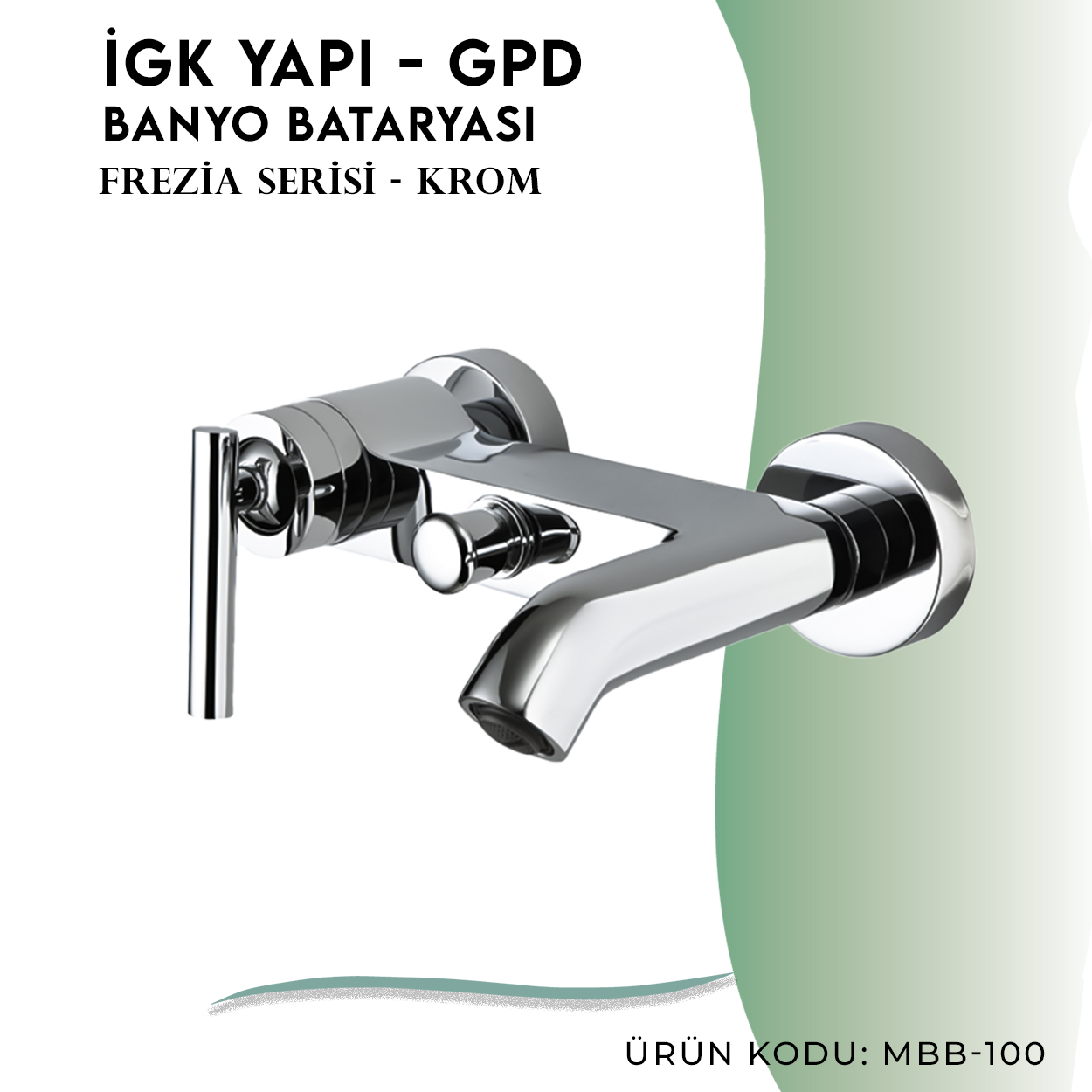 İGK YAPI - GPD Frezia Banyo Bataryası (MBB100) - Resim 3