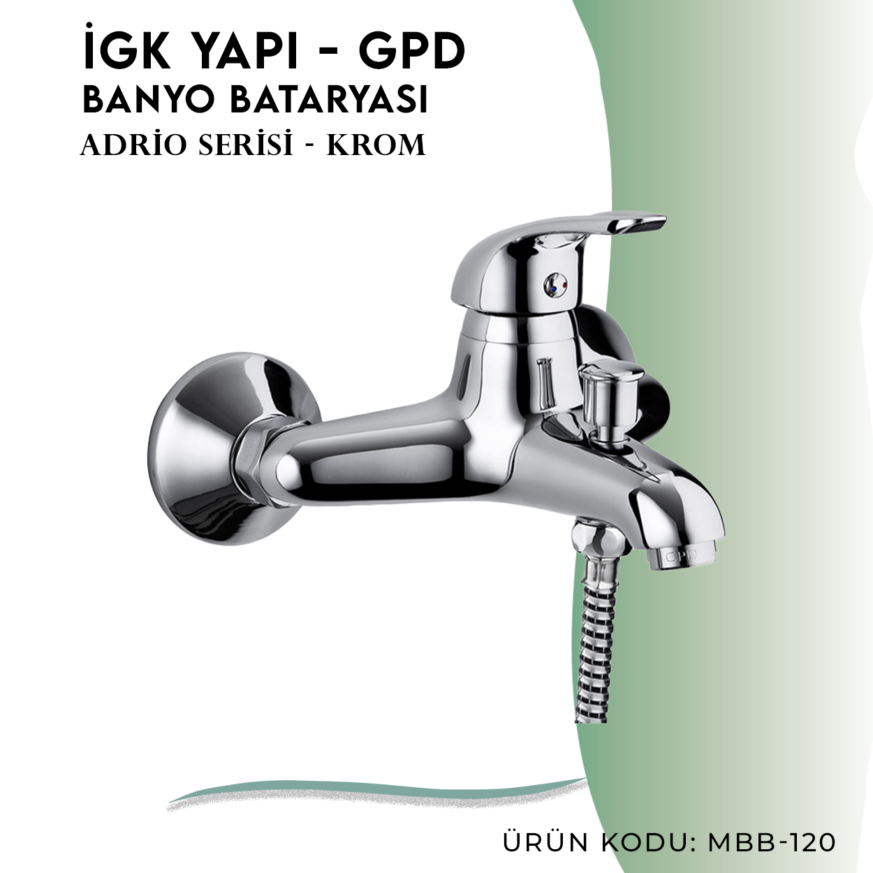 İGK YAPI - GPD Adrio Banyo Bataryası (MBB120) - Resim 3