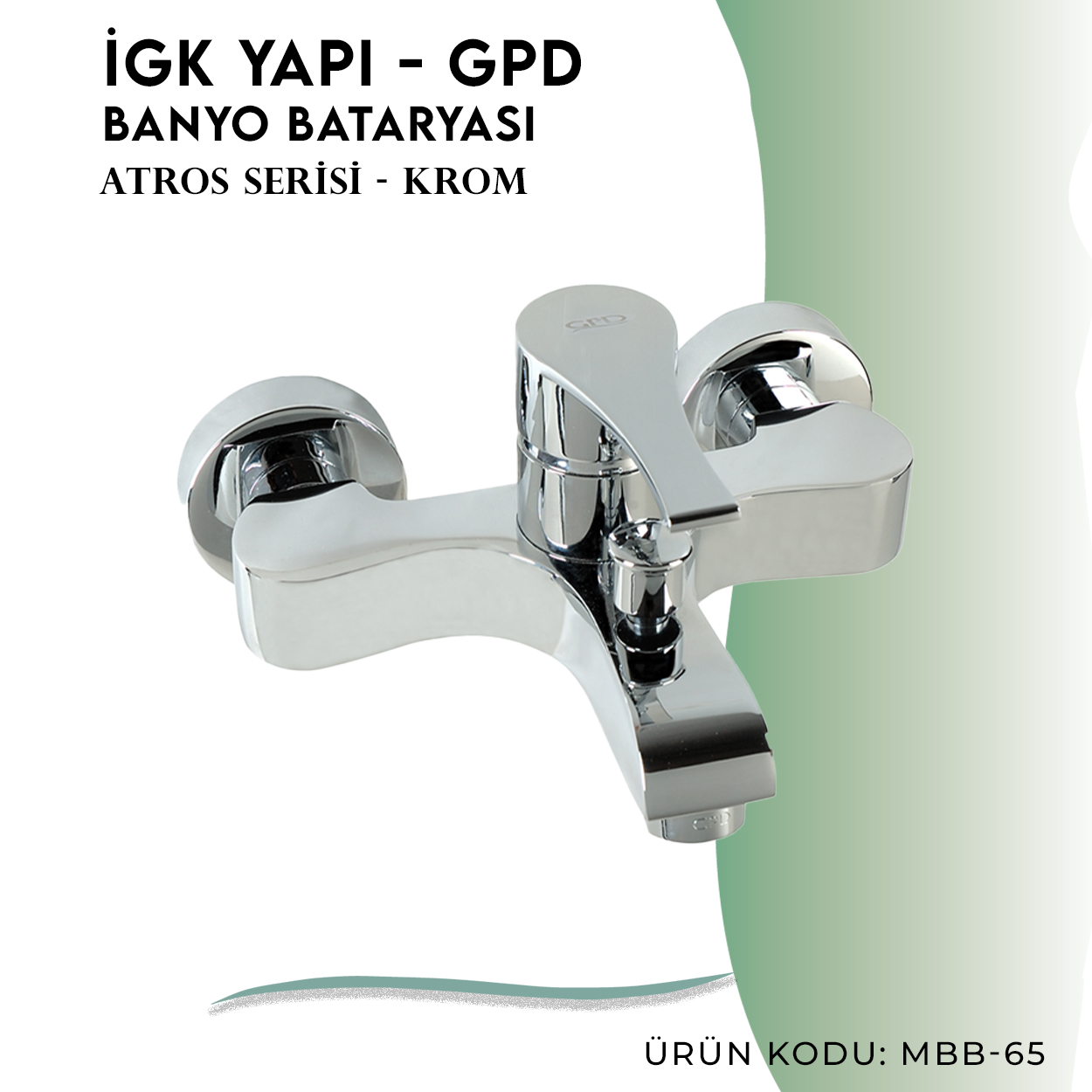 İGK YAPI - GPD Atros Banyo Bataryası (MBB65) - Resim 3