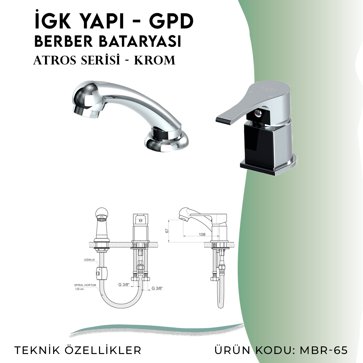 İGK YAPI - GPD Atros Berber Bataryası (MBR65) - Resim 4