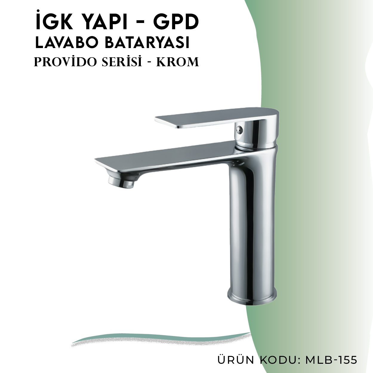 İGK YAPI - GPD Provido Lavabo Bataryası (MLB155) - Resim 3