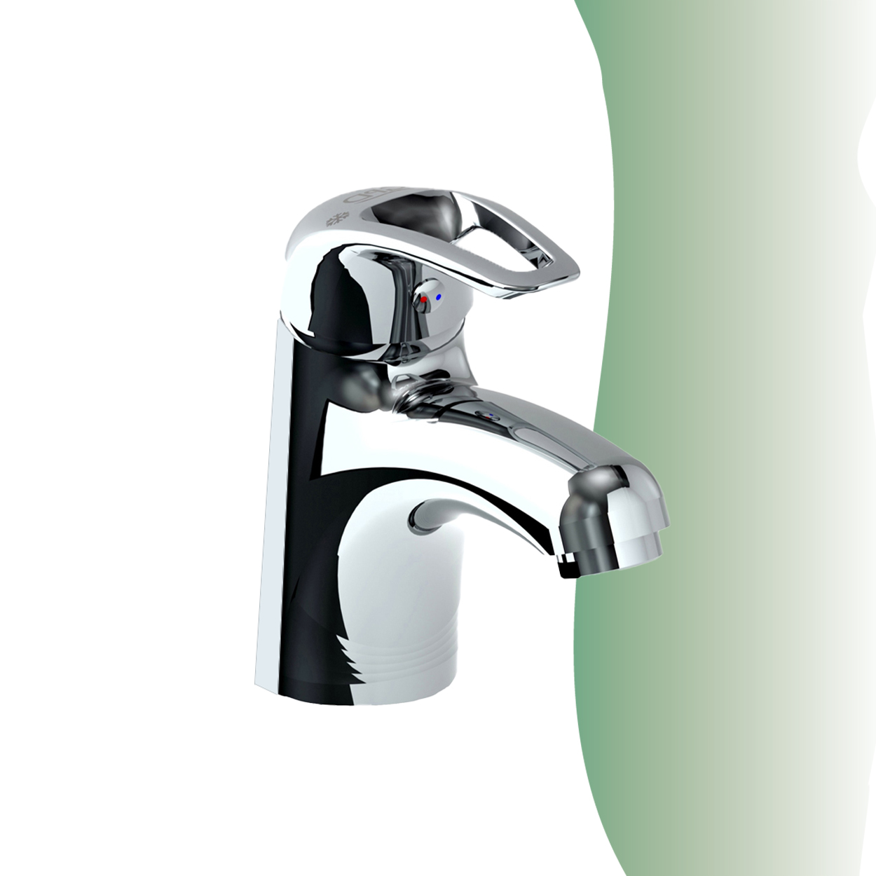İGK YAPI - GPD Adrio Tek Su Girişli Lavabo Bataryası (MLT120) - Resim 2