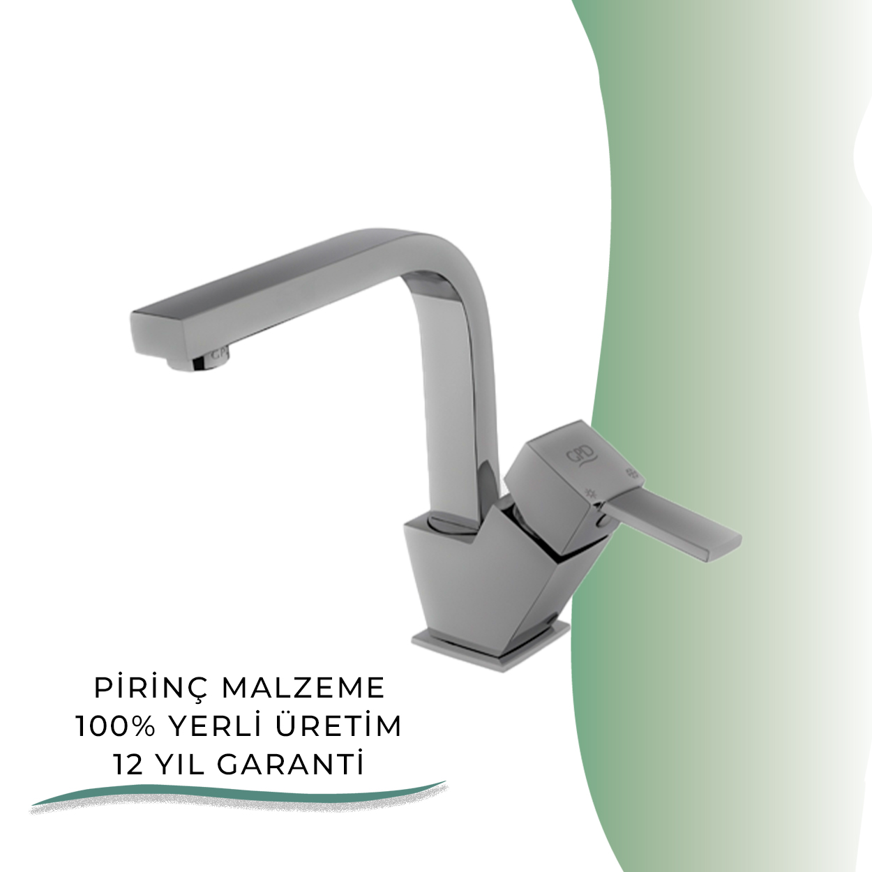 İGK YAPI - GPD Tulio Tek Gövde Lavabo Bataryası (MTL135)