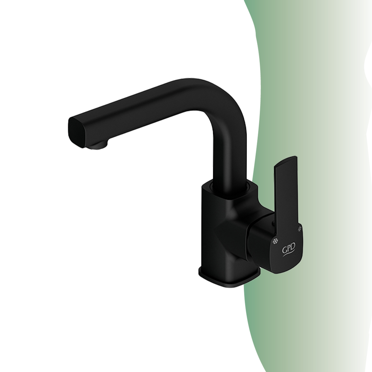 İGK YAPI - GPD S Pedra Tek Gövde Lavabo Bataryası (MTL160-S) - Resim 2