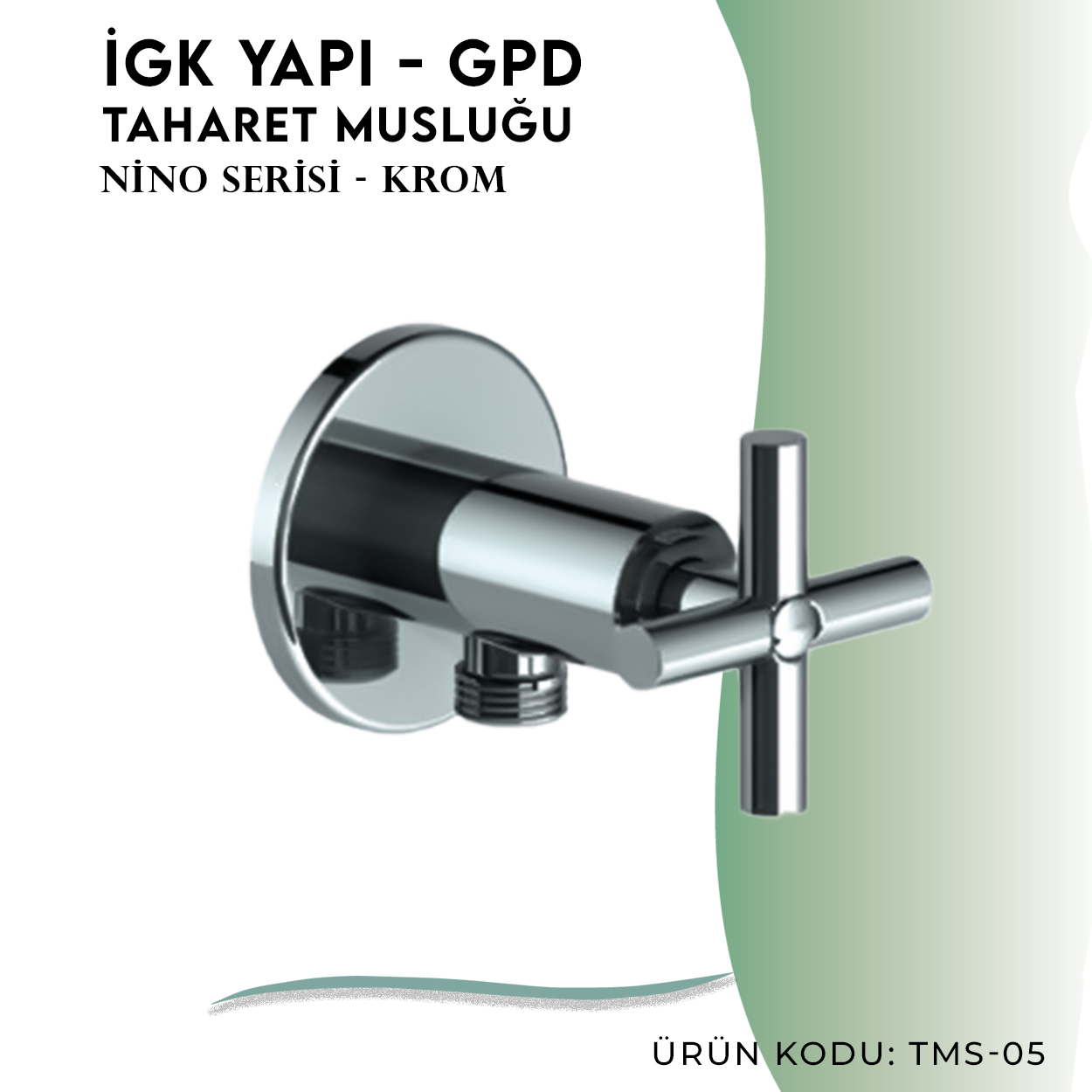 İGK YAPI - GPD Nino Taharet Musluğu (TMS05) - Resim 3