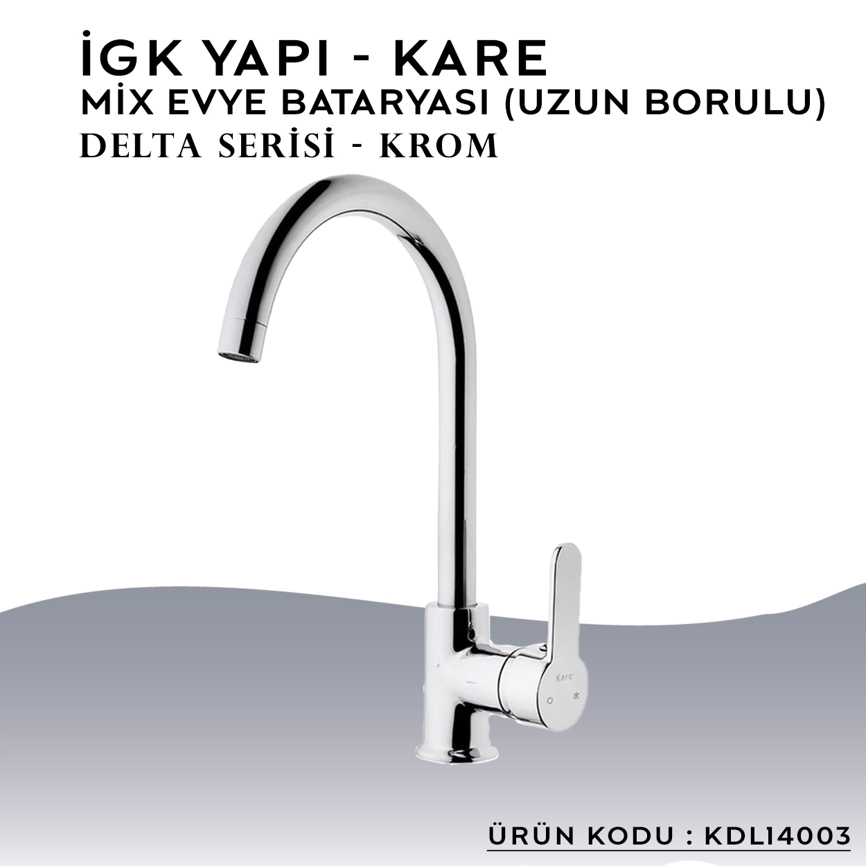 İGK YAPI – KARE KDL14003 Delta Eviye Bataryası - Resim 3