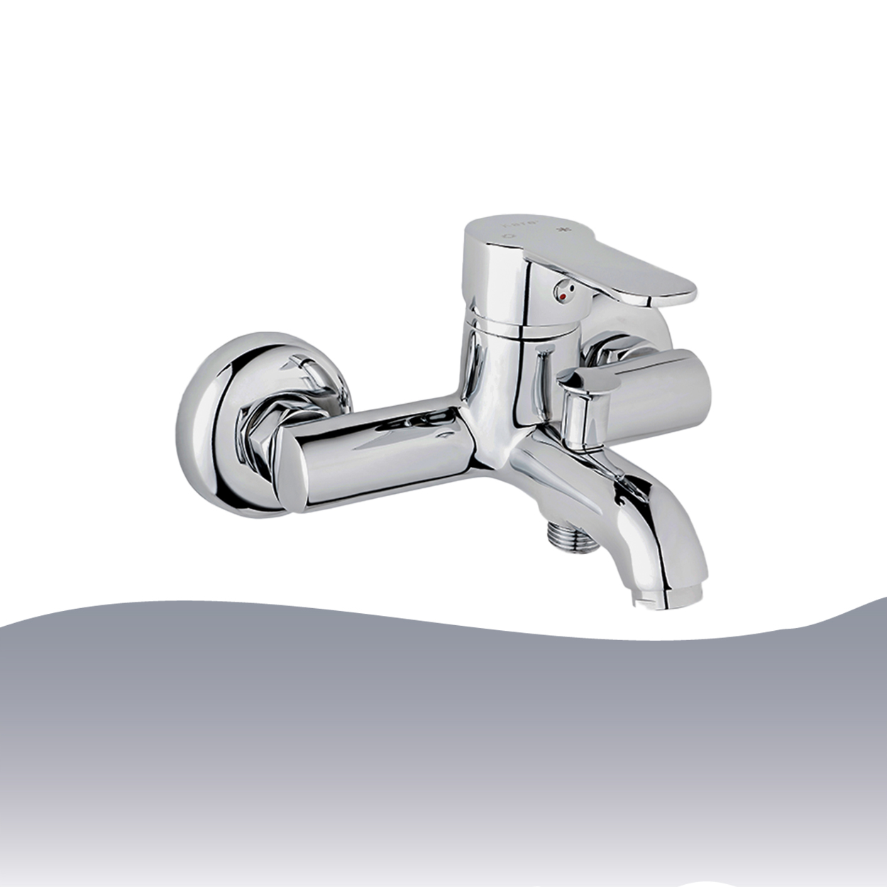 İGK YAPI – KARE KDL14015 Delta Banyo Bataryası - Resim 2
