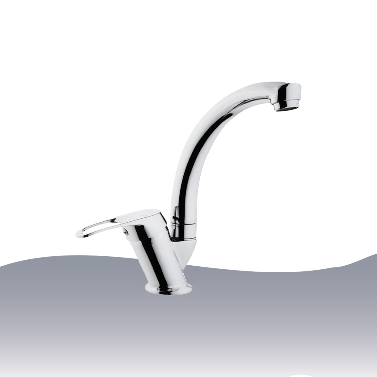 İGK YAPI – KARE KMI4002 Miracle Kuğu Lavabo Bataryası - Resim 2