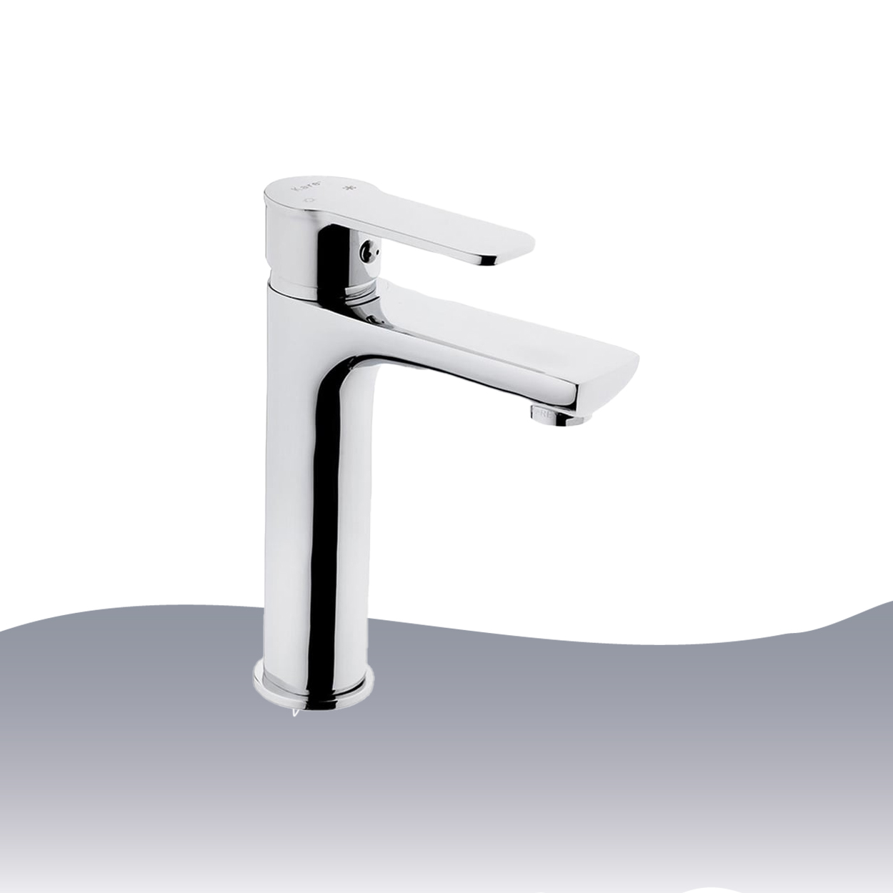 İGK YAPI – KARE KPE41001 Perla Lavabo Bataryası - Resim 2