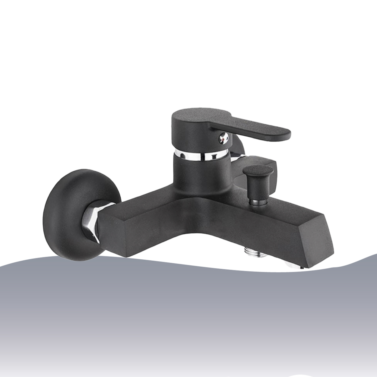 İGK YAPI – KARE KST30012-K Stil Banyo Bataryası - Resim 2