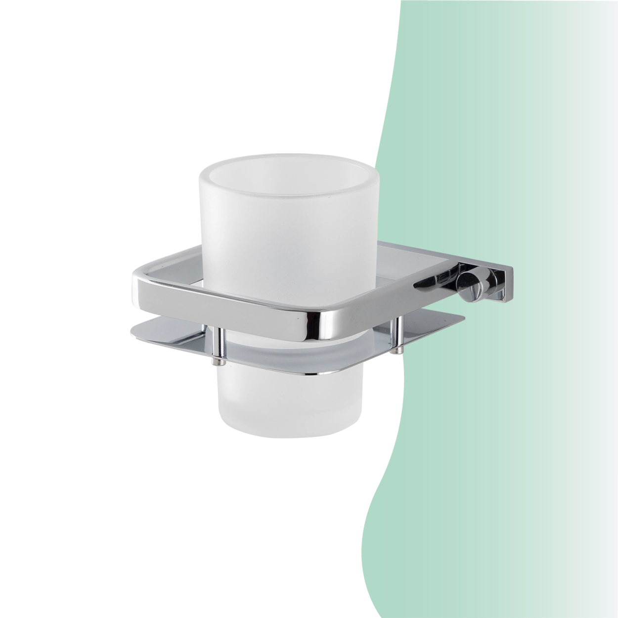 İGK YAPI - Çelik Banyo Mercan Montajlı Diş Fırçalık (MS10-004) - Resim 2